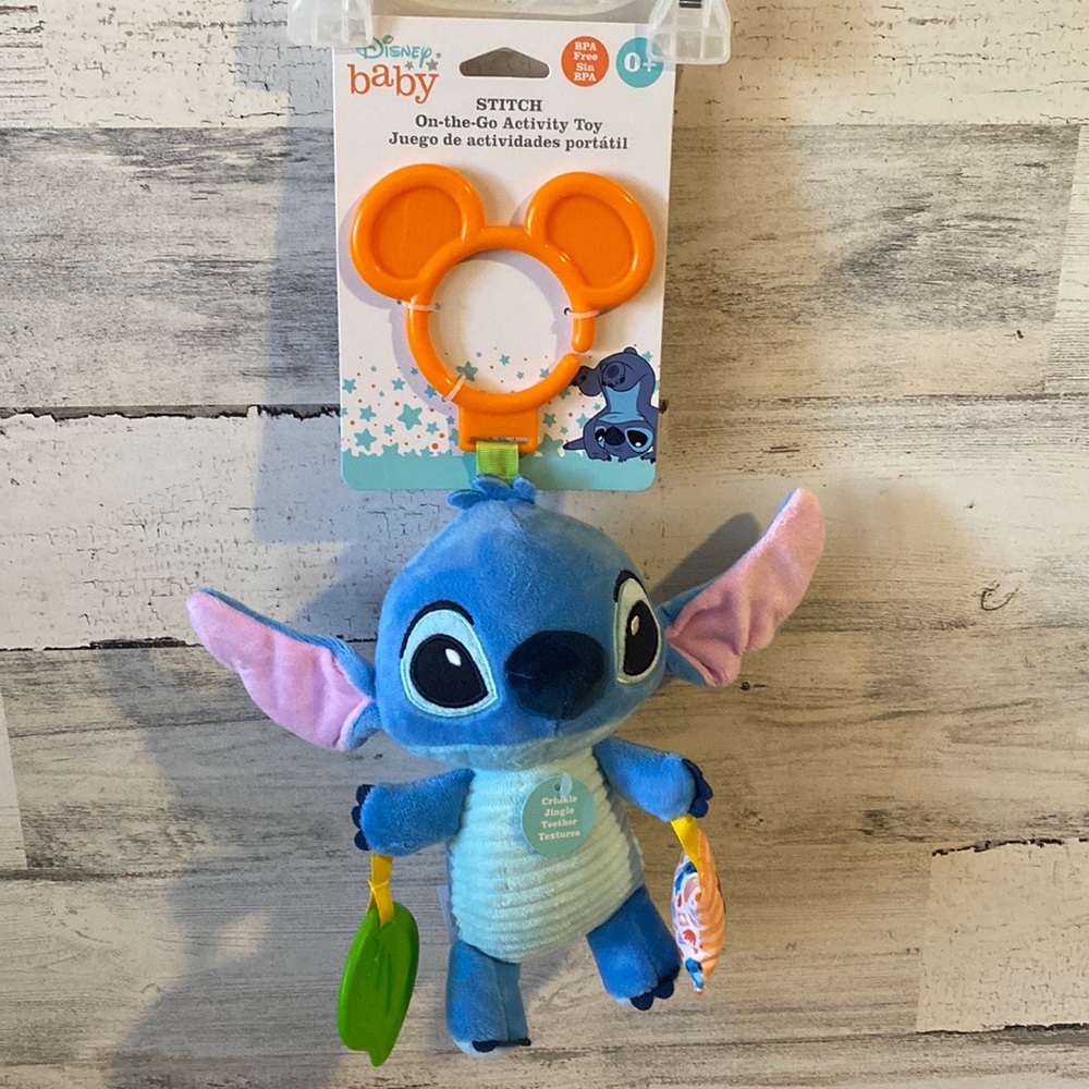 Disney Baby Stitch On the Go Activity Toy NEW